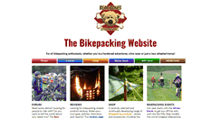 Desktop Screenshot of bearbonesbikepacking.co.uk
